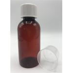 Short 120ml PET Medicine Bottles With Aluminium Liner 1mm  Average Wall Thickness for sale