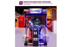 China Playfun Arcade shooting video game galaxy legion ticket redemption game machine supplier