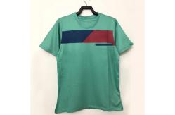 China Breathable Retro Soccer Jerseys Digital Printing Green Football Jersey supplier