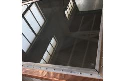China 1500MM X 1200MM Rf Radiation Shielding Window Glasses Rf Shielding Al Alloy Frame supplier