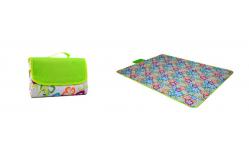 China Foldable Picnic Blanket Waterproof Backing With Handle Multi Sizes Optional supplier