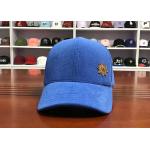 Hot sale Customize velvet 6panel  blue rubber patch baseball caps hats for sale