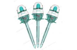 China Single Use Double Seal Transparent Plastic Tip Laparoscopic Trocar supplier