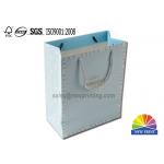Any Sizes Mini Paper Grocery Bags , Branding Logo Imprint Paper Carry Bag for sale
