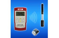 China Dual Values Portable Hardness Tester , R / F Wireless Probe Digital Durometer supplier