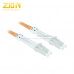 Duplex LC to LC Fiber Optic Patch Cord 62.5 / 125 μm Multimode Type Jumper for sale