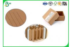 China 100% Recyclability 450g 500g Brown Solid Board Sheets For Printing Boxes supplier