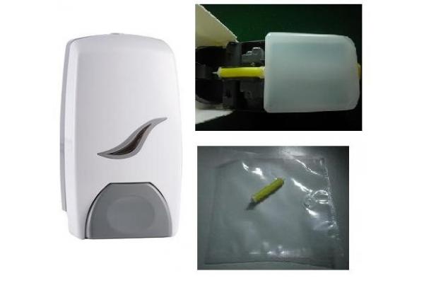 1000ml Refilling Hand Soap Dispenser and Alcohol Gel Hand Sanitizer Dispenser with Pouch