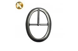 China Wenzhou KML Custom popular oval shaped retro 40mm pin belt buckle supplier