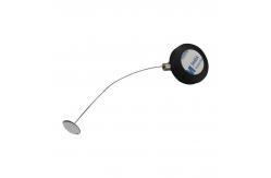 China Round Anti-theft Retractors Plus Rectangular Adhesive metal Plate supplier