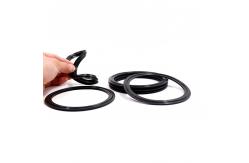 China High Precision Molded Customized Non-Standard Silicone Rubber O-Ring Seals supplier