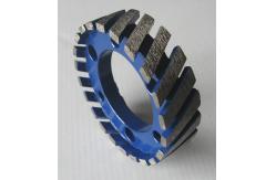 China CNC Sintered Diamond Stubbing Wheels & Calibration Wheels For Stone Slab Processing supplier