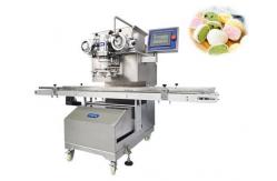 China P180 Automatic Double Filling Mochi Ice Cream Maker Machine With Tray Arranger supplier