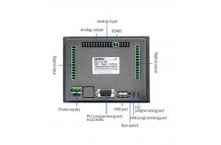 China DIN Rail Integrated HMI PLC Passive NPN Input RS485 PLC HMI Panel supplier