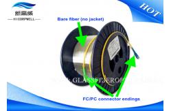 China Fiber Ring Bare Optical Fiber Cable Spools OTDR Receive Single Mode G.652D supplier