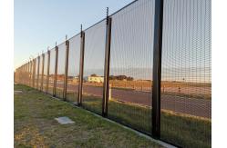 China Galvanized Pvc Coated Anti Climb High Security Fence For Project supplier