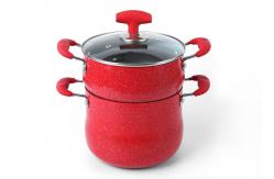 China Stainless Steel Handle SGS 4L Couscous Instant Pot supplier