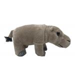 7.87 Inch 0.2M Realistic Environmentally Friendly Stuffed Animals Hippopotamus Plush Toy for sale