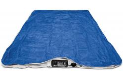 China Customized Inflatable Air Mattresses PVC Material Double Air Mattress supplier
