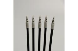 China Polypropylene 67mm Cleanroom Foam Pointed Cotton Swabs supplier