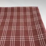 yarn dyed Weave  59 135gsm Check And Stripe Fabrics Red Gingham Material