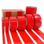 50μ Thickness Bright Red Packaging Tape For Sealing 22 Years Factory for sale