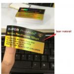Waterproof 10ml Vial labels Gen Pharma Design For Glass Bottles Moving Hologram Medicine for sale