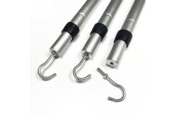 China Twist Lock ABS Resin Adjustable Curtain Pull Wands supplier