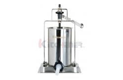 China Industrial Sausage Making Machine Heavy Duty , Manual Meat Grinder Sausage Stuffer  supplier
