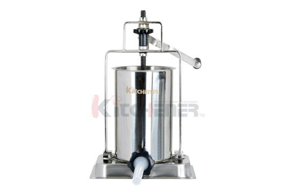 Industrial Sausage Making Machine Heavy Duty , Manual Meat Grinder Sausage Stuffer