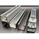 OEM Pre Galvanized Unistrut Strut C Channel HDG Q235 HVAC System for sale