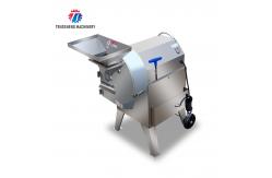 China Commercial Cucumber Fruit Bulb Root Vegetable Cutting Machine supplier