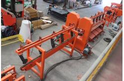 China Log Cutting Band Sawmill Twin Vertical Band Saw Machine Twin Bandsaw Sawmill Line supplier