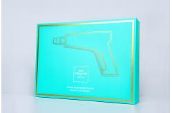 China FSC Rigid Cardboard Gift Boxes Custom Printed Gold Foil supplier