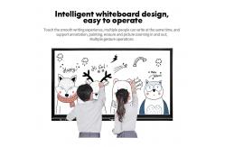 China 65 Inch 400CD/M2 Dual Screen LCD Interactive Whiteboard 20 Point Multi Touch supplier