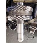 DIN 18CrNiMo7 4 Module 77T Double Helical Gears for sale