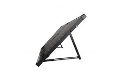 China 120 Watt Folding Solar Panels High Transmissions Low Iron Tempered Glass Front Sheet supplier