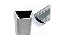 China Square Aluminum Heatsink Extrusion / Window Frame Parts Good Water Tightness supplier
