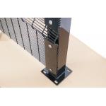 L2.2m Semi Circle Anti Climb Fencing Panels 358 Mesh Fence PVC Coating for sale