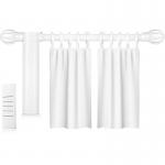 Electric Roman Curtain Track Set Art Aluminum Alloy Curtain Rod for sale