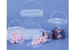 China Translucent Plastic Pail With Printing IML / Thermal Transfer / Screen Printing supplier