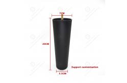 China Furniture Wardrobe Feet Plastic Table Bases Black Cabinet Feet Sofa Legs supplier