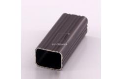 China Grey Sand Blasting Square Aluminum With Threads High Precision Corrosion supplier