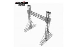 China Portable Folding Truss System Aluminum Lighting Truss Electric Galvanized supplier