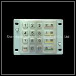 Explosion Proof Metal Keypad , Stainless Steel Digital Door Keypad Easy Installation for sale