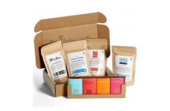 China Two Sided Printed Pantone Tea Packaging Box for Coffee Beans supplier
