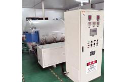 China Intermittent Induction Vacuum Heating Carbonisation Furnace Medium Frequency PLC Control supplier