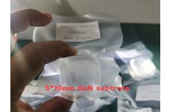 China Customized Size 5x10mm M Axis Free Standing HVPE Gallium Nitride Wafer supplier