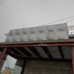 Rectangular Silver Water Tank , Purification Super Insulated Hot Water Tank for sale