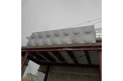 China Rectangular Silver Water Tank , Purification Super Insulated Hot Water Tank supplier